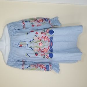 Ellison size S embroidered dress
